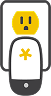 Ícono del sensor de Ting